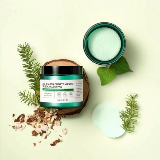 Some by Mi AHA BHA PHA 30 Days Miracle Truecica Clear Pads 70ea