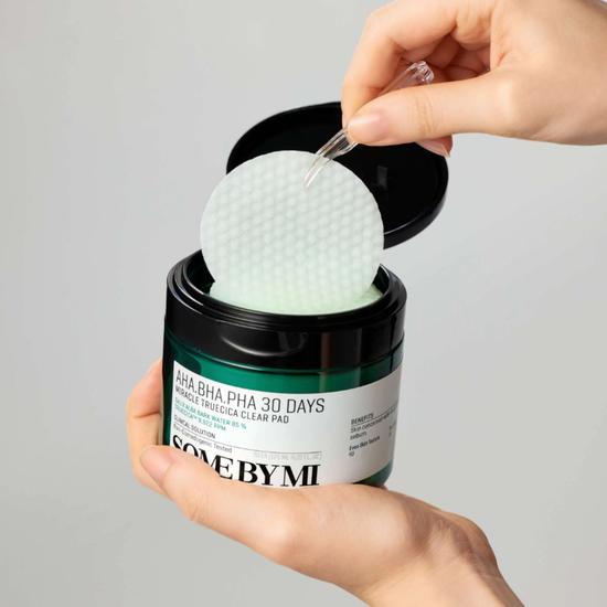 Some by Mi AHA BHA PHA 30 Days Miracle Truecica Clear Pad 70pcs 125ml