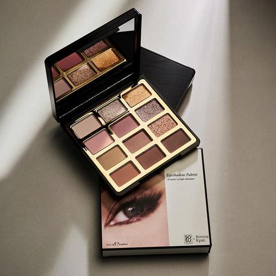 SOSU by SJ Bonnie Ryan Eyeshadow Palette 12 x 1.1g