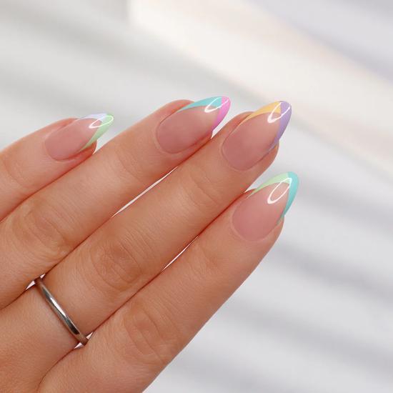 SOSU by SJ False Nails Stiletto Medium Length Burning Desire