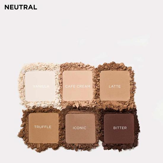 SOSU by SJ Matte Eyeshadow Palette Shade Neutral