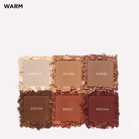 SOSU by SJ Matte Eyeshadow Palette Shade Warm