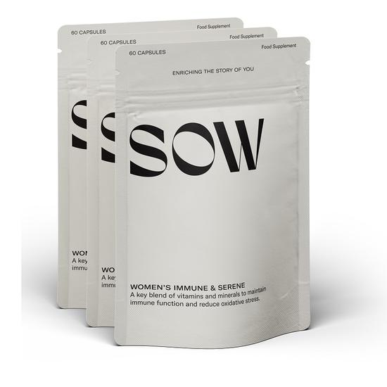 SOW Minerals Women's Immune & Serene 3 Month Starter Kit