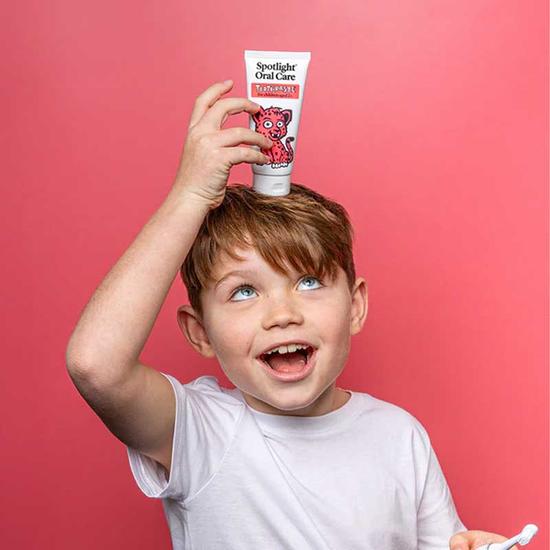 Spotlight Kids Cheetah Strawberry Toothpaste