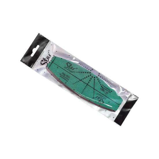 Star Nails Half Moon File 150/150 4pk