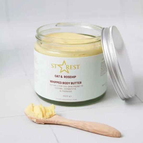 Starest Oat & Rosehip Whipped Body Butter