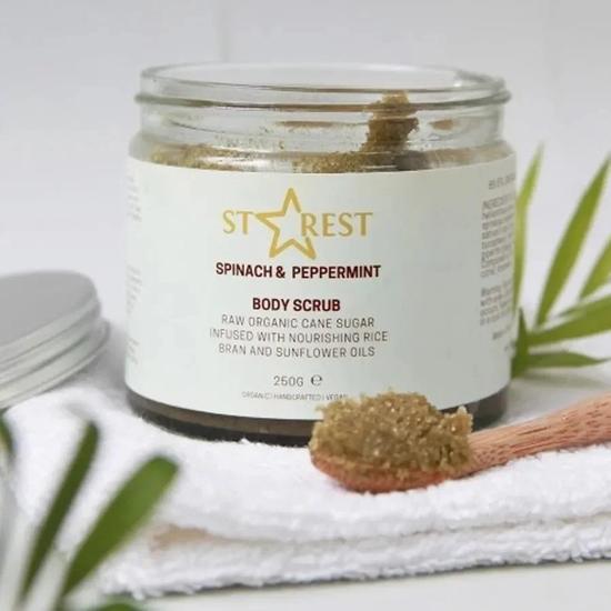 Starest Spinach & Peppermint Body Scrub