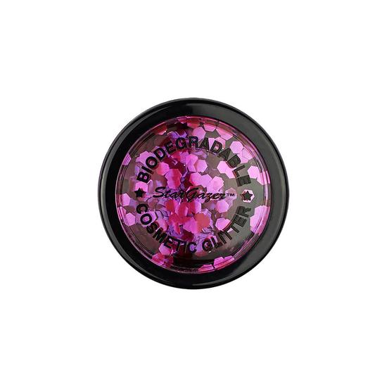 Stargazer Chunky Biodegradable Face Glitter Biodegradable Chunky Glitter Shaker Fuschia