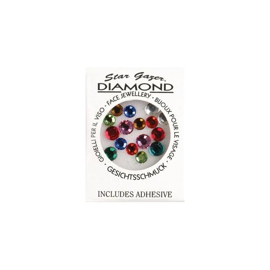 Stargazer Diamante Face Jewels Clear