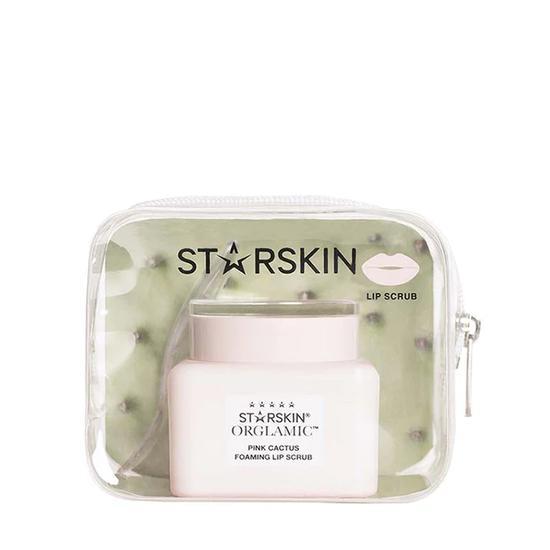 STARSKIN Orglamic Pink Cactus Foaming Lip Scrub 15ml