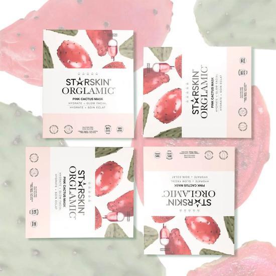 STARSKIN Orglamic Pink Cactus Oil Mask