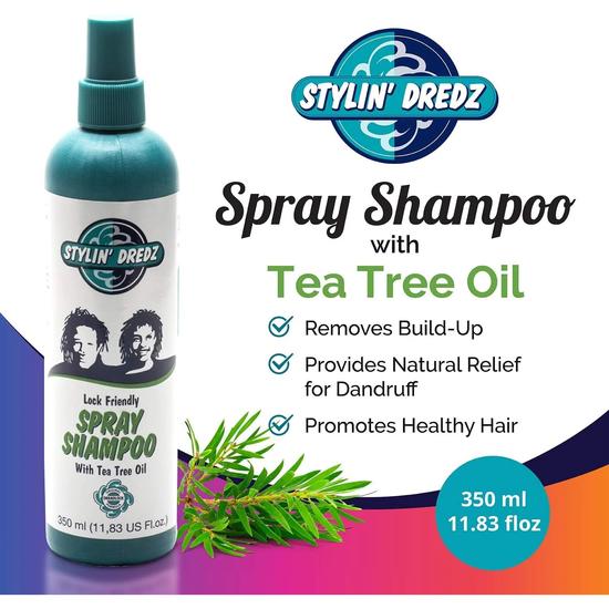 Stylin' Dredz Dredz Spray Shampoo With Tea Tree Oil 350ml