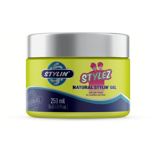 Stylin Stylez Natural Stylin Gel 250ml
