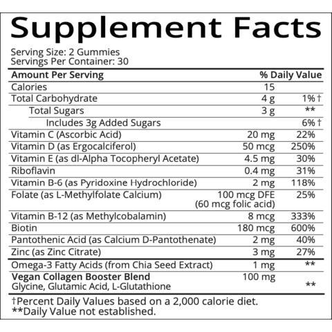 SugarBearHair Women's Multi Vitamins 1 Month Supply (60 Gummies)