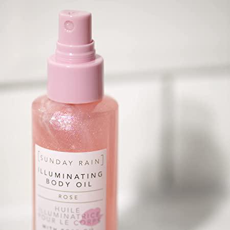 Sunday Rain Illuminating Body Oil Rose 120ml