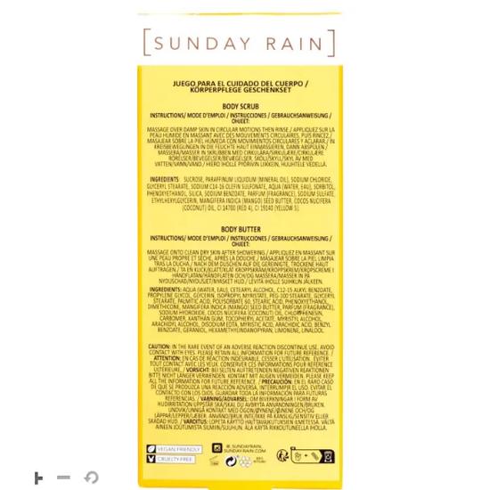Sunday Rain Mango Butter & Coconut Oil Duo