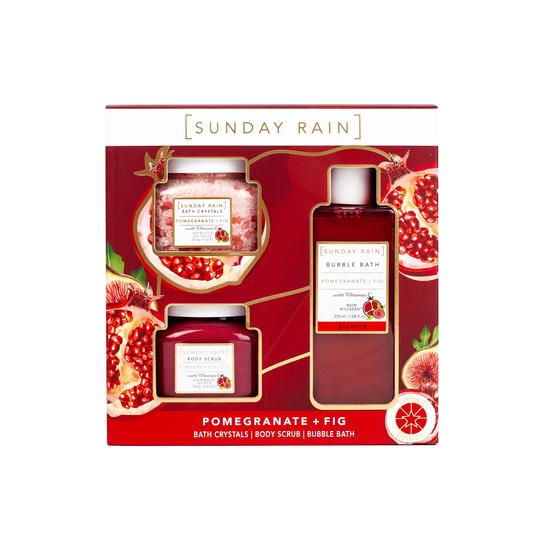 Sunday Rain Pomegranate & Fig Trio