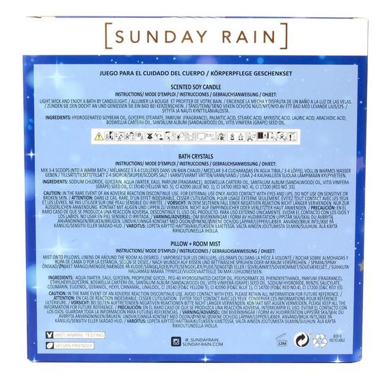 Sunday Rain Winter Night Trio 3 x 10ml