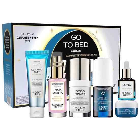 Sunday Riley Go To Bed With Me Complete Anti-Ageing Night Routine