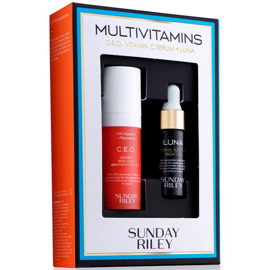 Sunday Riley Multivitamins Kit C.E.O. Vitamin C Serum & Luna Kit