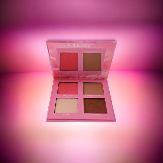 Sunkissed First Crush Face Palette 4 Shades
