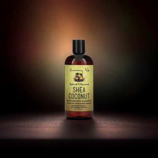Sunny Isle Shea Coconut Moisturising Shampoo Infused With Jamaican Black Castor Oil 12oz
