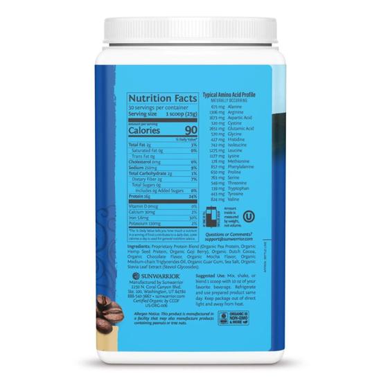 SunWarrior Protein Warrior Blend Mocha 375g