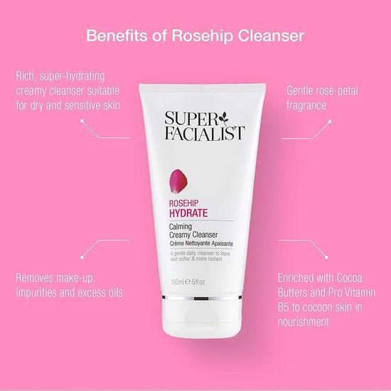 Super Facialist Rose Hydrate Cleanser 150ml