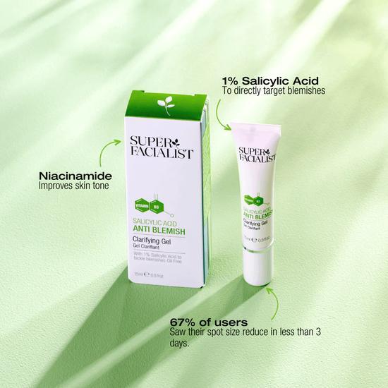 Super Facialist Salicylic Acid Anti-Blemish Clarifying Gel 15ml