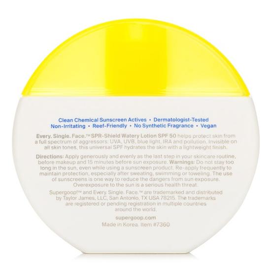 Supergoop! Every. Single. Face. Watery Lotion SPF 50 50ml