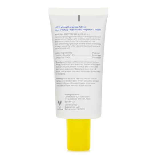 Supergoop! Mineral Mattescreen SPF 40 20ml