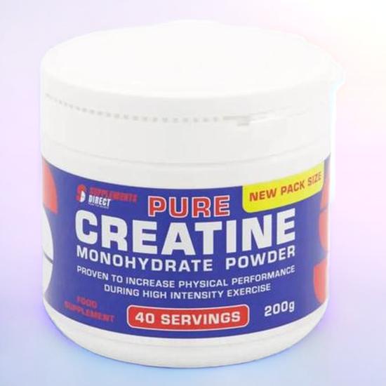 Supplements Direct Pure Creatine Monohydrate Powder 200g