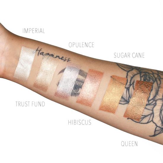SUVA Beauty Liquid Chrome Illuminating Drops Queen - Golden Bronze
