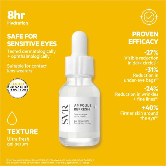SVR Ampoule REFRESH Morning Eye-Serum 15ml
