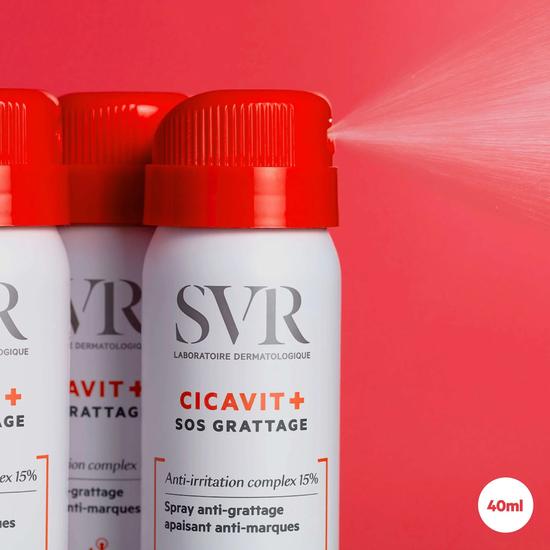 SVR CICAVIT+ SOS Anti-Itch Face & Body Spray All Ages 40ml