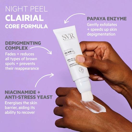 SVR CLAIRIAL Night Peel Brush Applicator 50ml