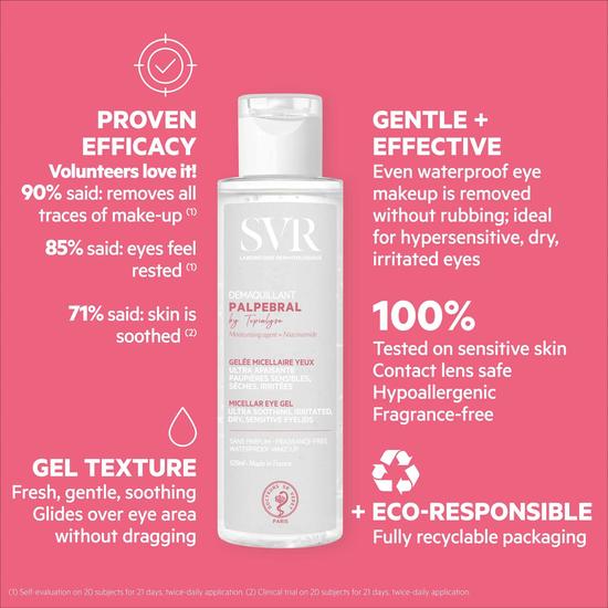 SVR PALPEBRAL Eye Makeup Remover 125ml