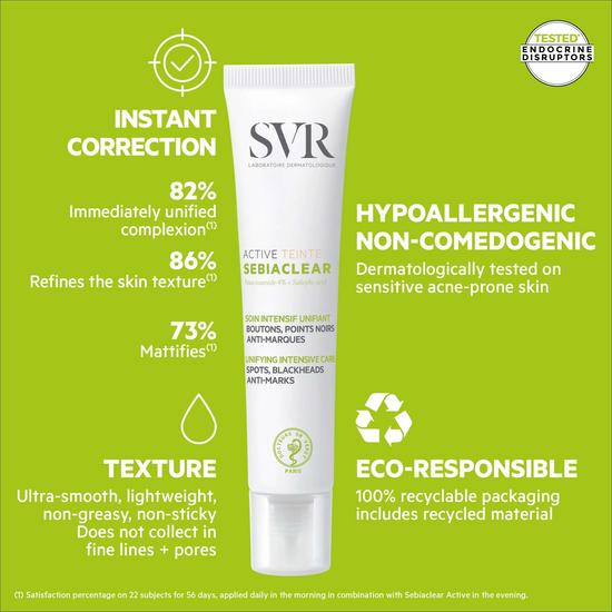 SVR SEBIACLEAR Active Tinted CC Cream 40ml