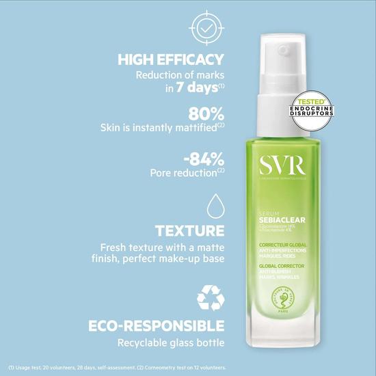SVR SEBIACLEAR Anti-Ageing Acne Serum 30ml