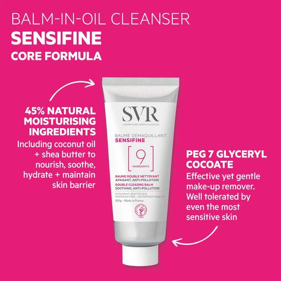 SVR SENSIFINE Baume Balm-to-Oil Cleanser 100ml