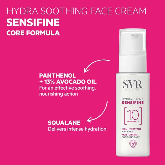 SVR SENSIFINE Hydra Face Cream For Pollyallergic Skin 40ml