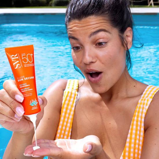 SVR SUN SECURE Fluid SPF 50 Face Cream For Hypersensitive Skin All Ages 50ml
