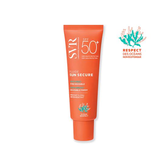 SVR SUN SECURE Fluid SPF 50 Face Cream For Hypersensitive Skin All Ages 50ml