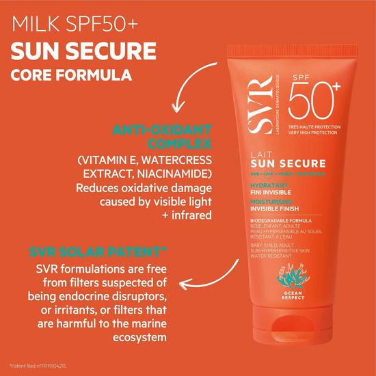 SVR Sun Secure Milk SPF 50+ 100ml