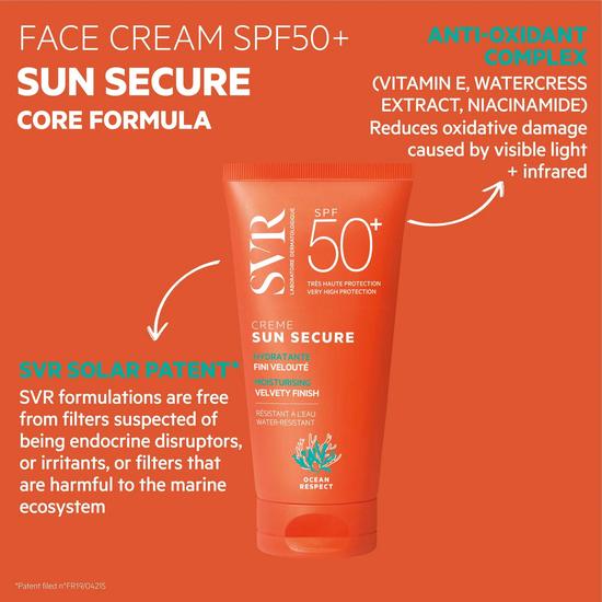 SVR SUN SECURE SPF 50+ Face Cream 50ml