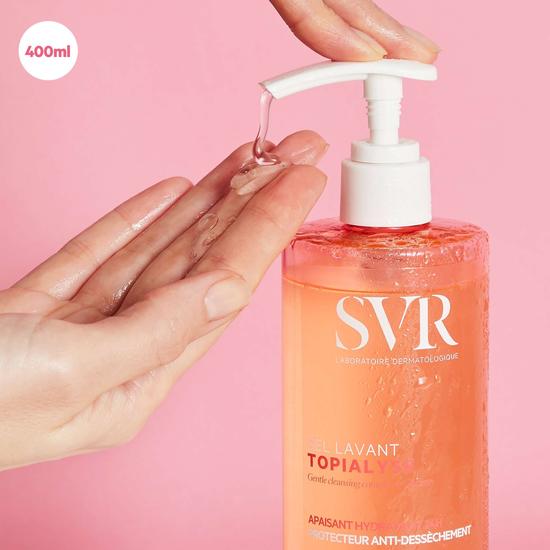 SVR TOPIALYSE Gel Lavant Wash-Off Cleansing Gel 400ml