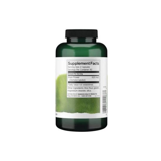 Swanson Full Spectrum Hops 620mg Capsules 180 Capsules