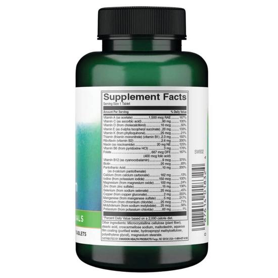 Swanson Just One Complete Multi Without Iron Tablets 130 Tablets