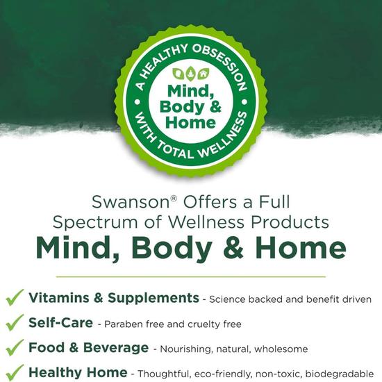 Swanson Sea Cucumber 500mg Capsules 100 Capsules