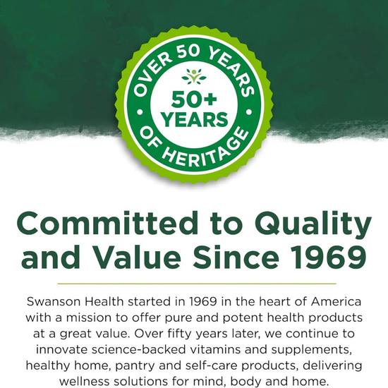 Swanson Sea Cucumber 500mg Capsules 100 Capsules